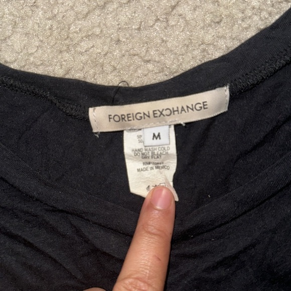 Foreign Exchange Boho Astrological Muscle Tee with Ties - Picture 3 of 5